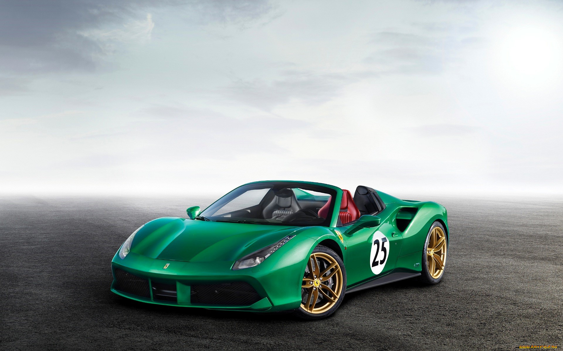 ferrari 488 spider the green jewel, , ferrari, , 